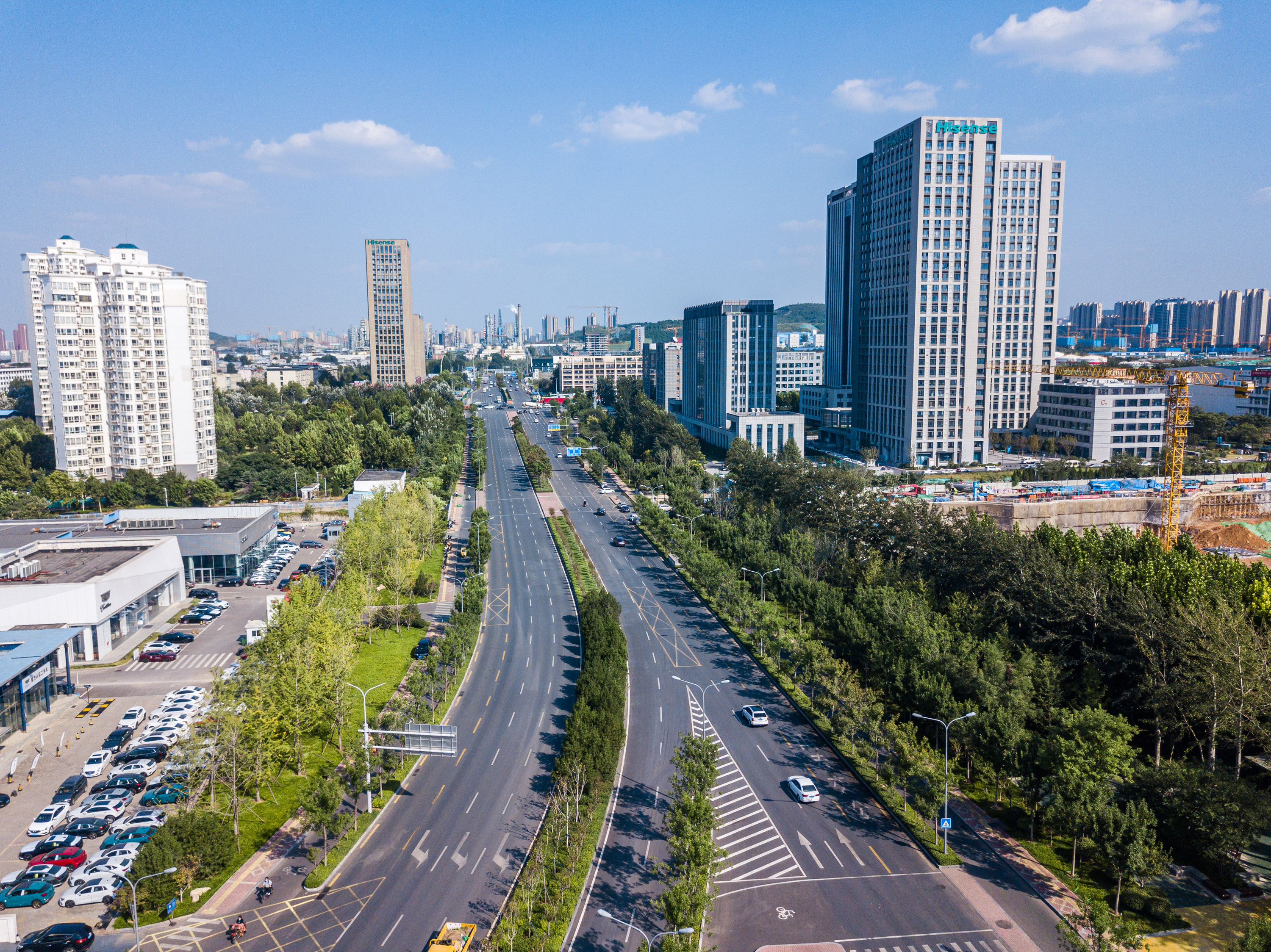 濟南市世紀大道（工業南路至龍鳳山路）道路建設工程